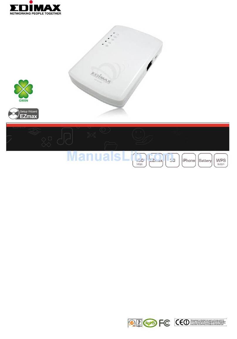 Edimax 3G-6218n datasheet