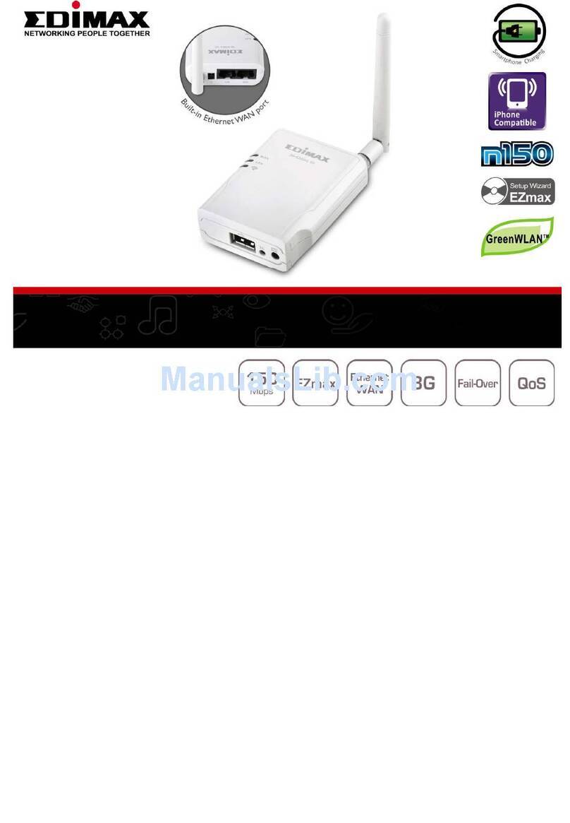 Edimax 3G-6200nL V2 User manual