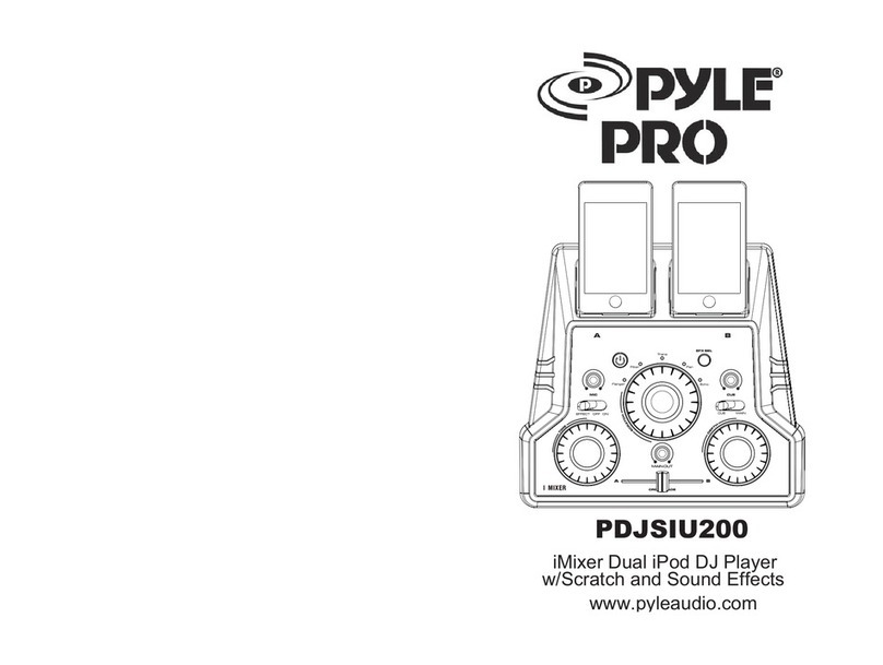 Pyle Pro PDJSIU200 manual