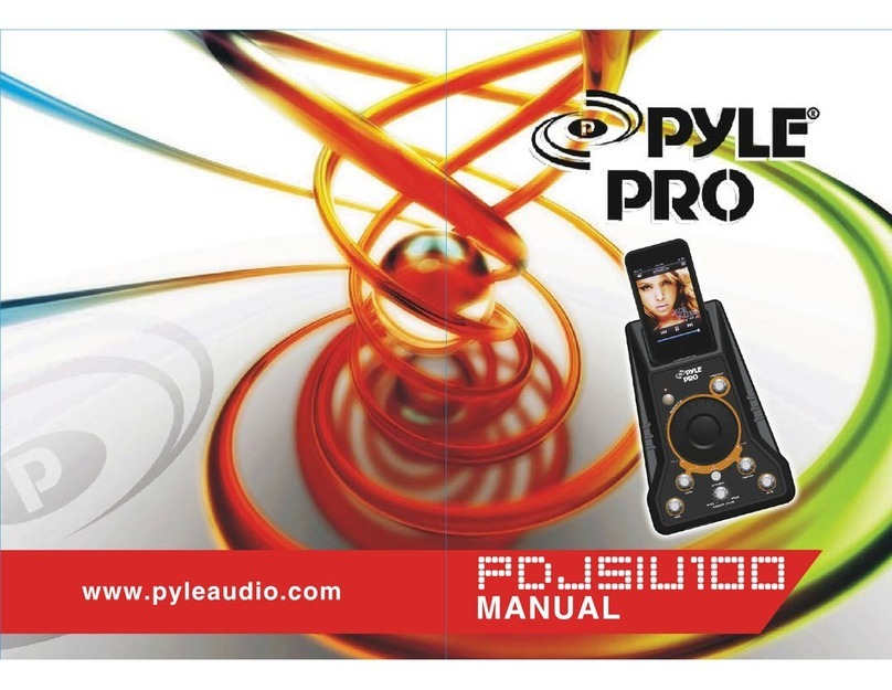 Pyle Pro PDJSIU100 User manual
