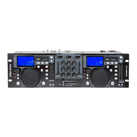 Pyle Pro PDJ480UM User manual