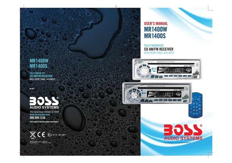 Boss Audio Systems MR1400W User manual