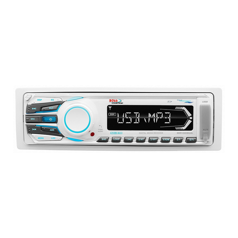 Boss Audio Systems MR1306UA User manual