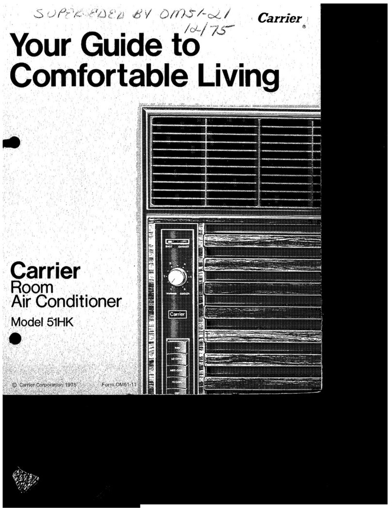 Carrier 51HK User manual