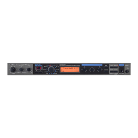Zoom 9120 User manual