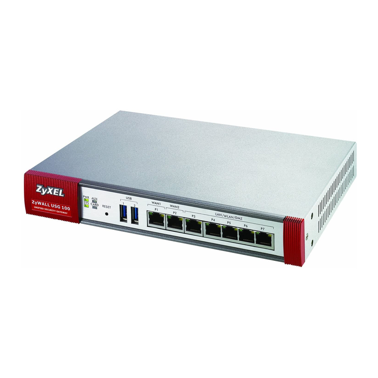 ZyXEL Communications ZYWALL USG 200 UNIFIED User manual
