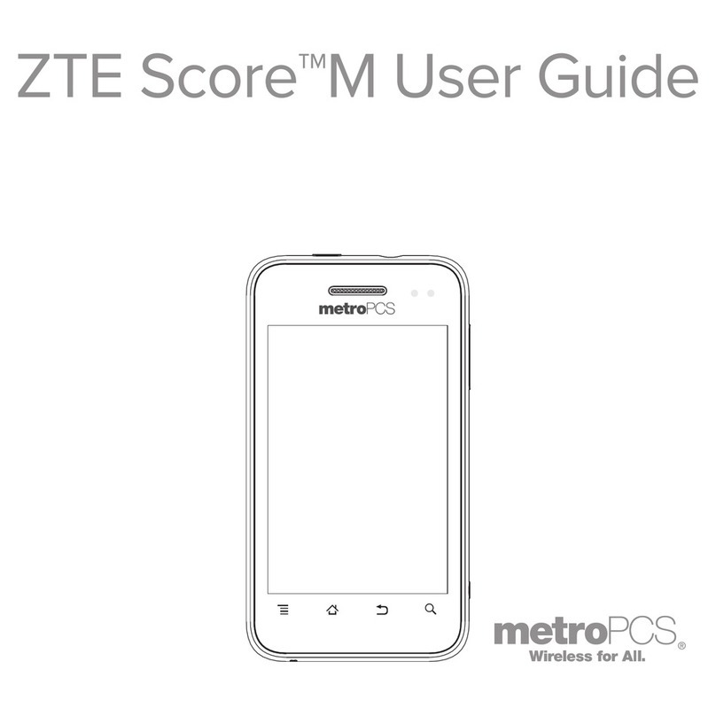 Zte Score M User manual