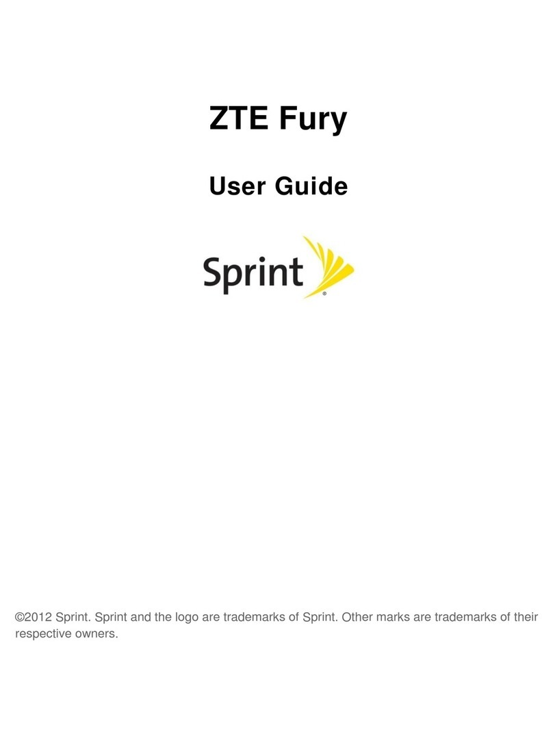 Zte Fury user guide