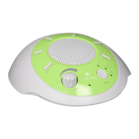 HoMedics Soundspa Instruction manual and warranty