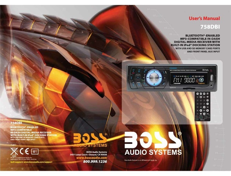 Boss Audio Systems 758DBI user manual