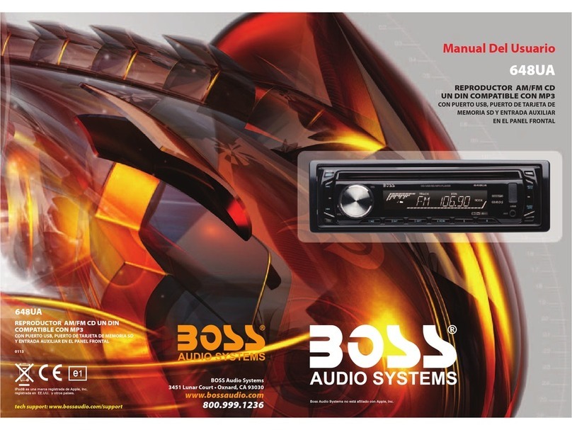 Boss Audio Systems 648UA User guide
