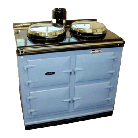 AGA GC3 (P/F) installation instructions