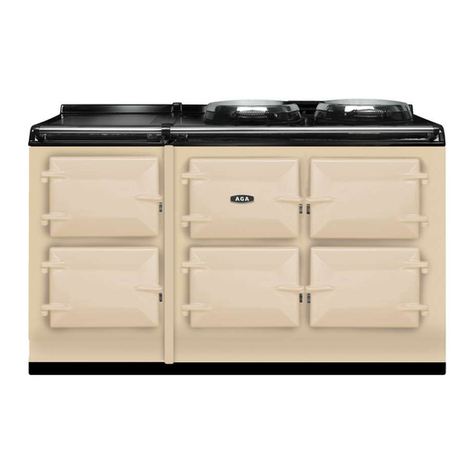 AGA GC Open Flue Range User manual