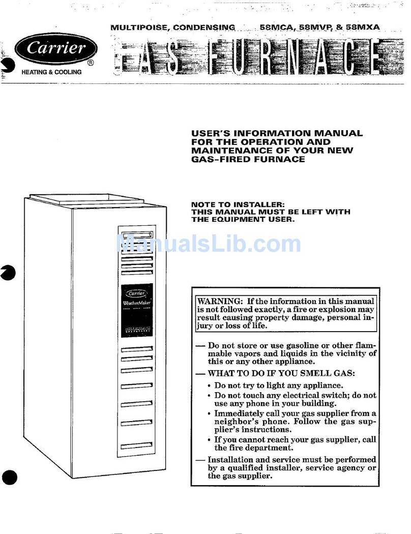 Carrier 58MCA Guide