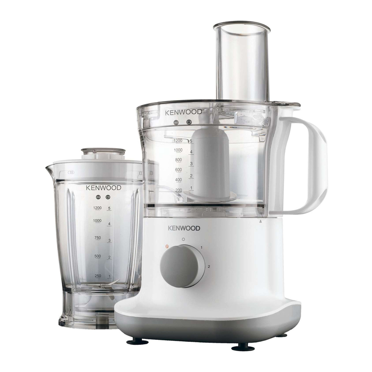 Kenwood FPP210 series User manual