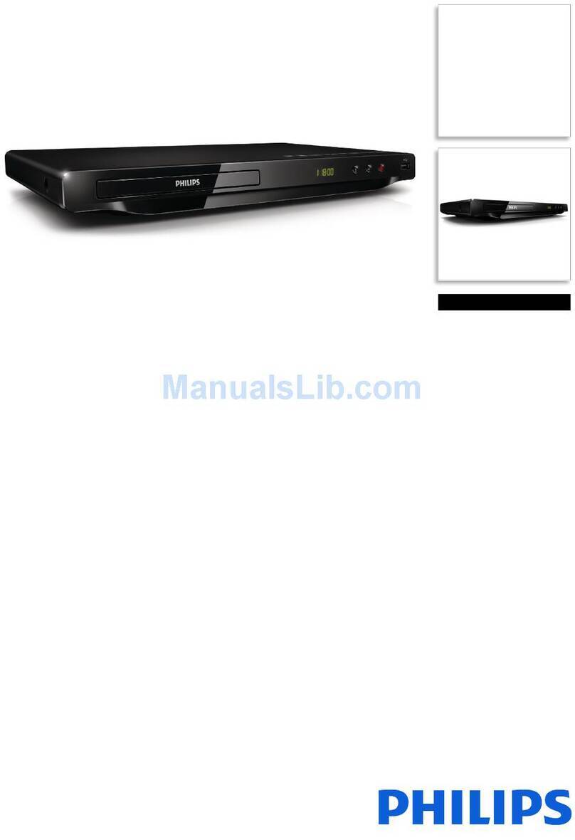Philips DVP3990 quick guide