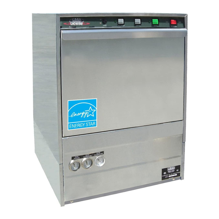 CMA Dishmachines UC65e Manual CMA Dishmachines UC65e Manual