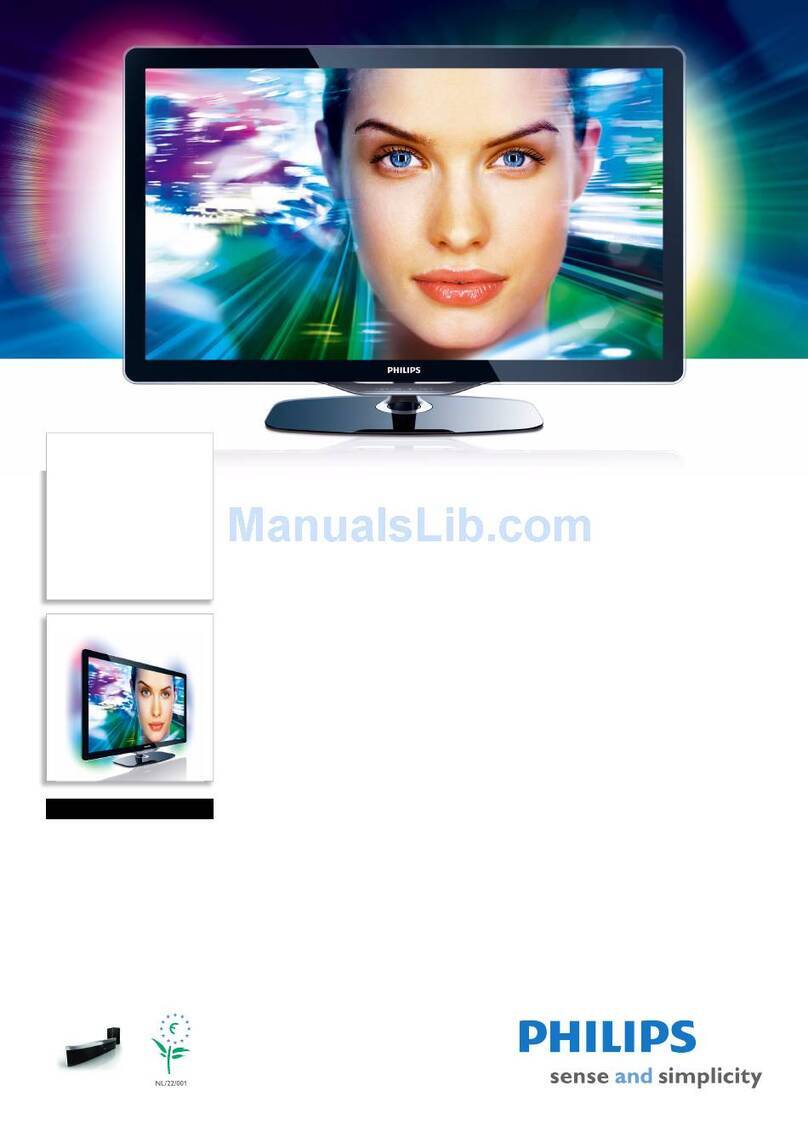 Philips 40PFL8605H User manual