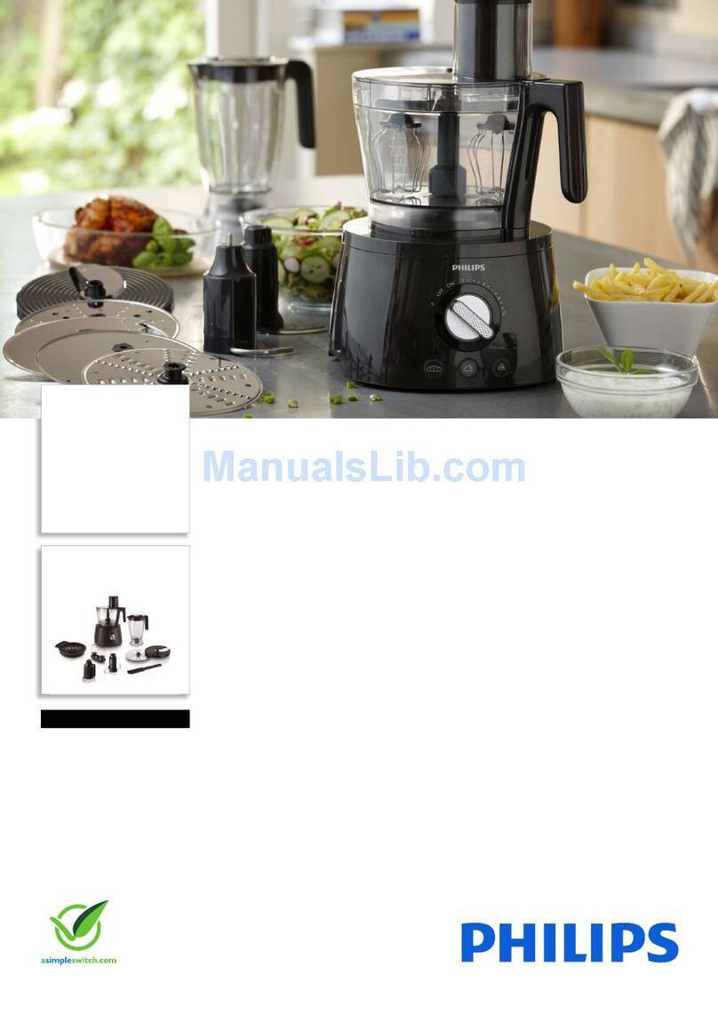 Philips Avance Collection HR7776/90 User manual