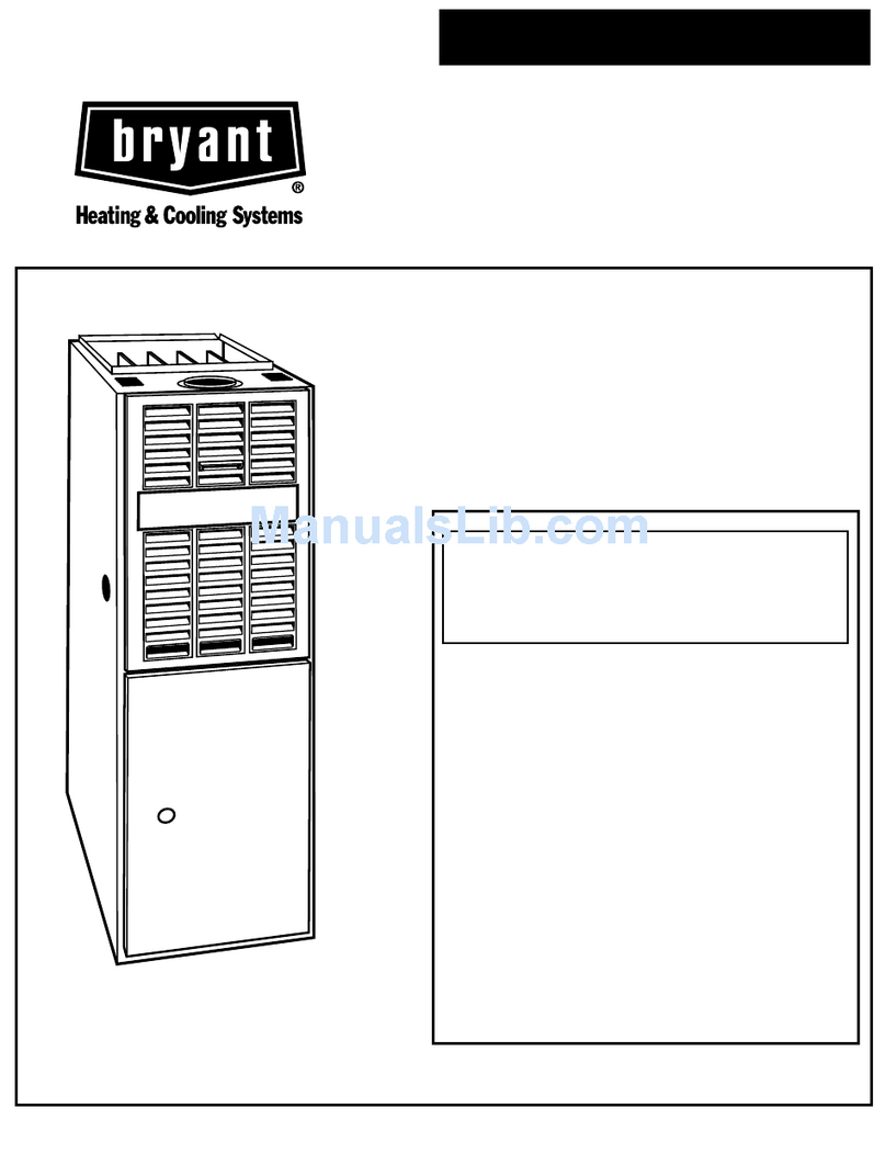 Bryant GAS-FIRED INDUCED-COMBUSTION FURNACE 393AAV Guide