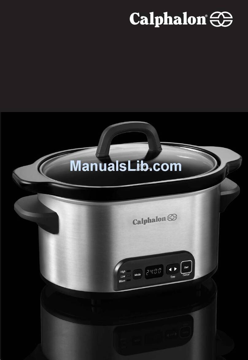 Calphalon Model HE400SC user guide