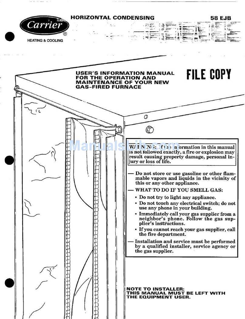 Carrier 58EJB Series Guide Carrier 58EJB Series Guide
