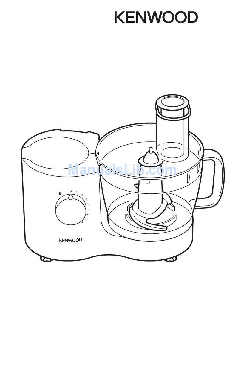 Kenwood FP630 series Installation guide