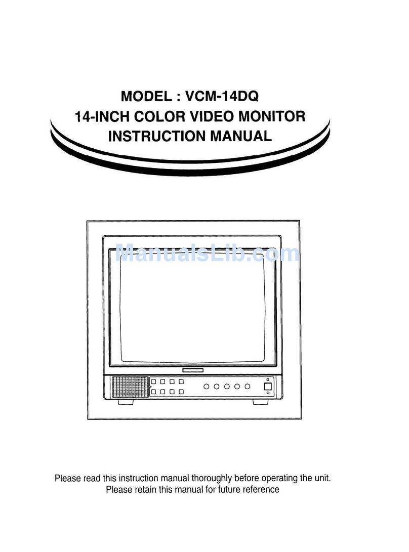 Ikegami VCM-14DQ User manual