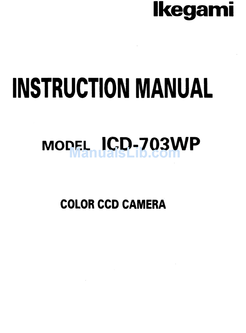 Ikegami ICD-703WP User manual
