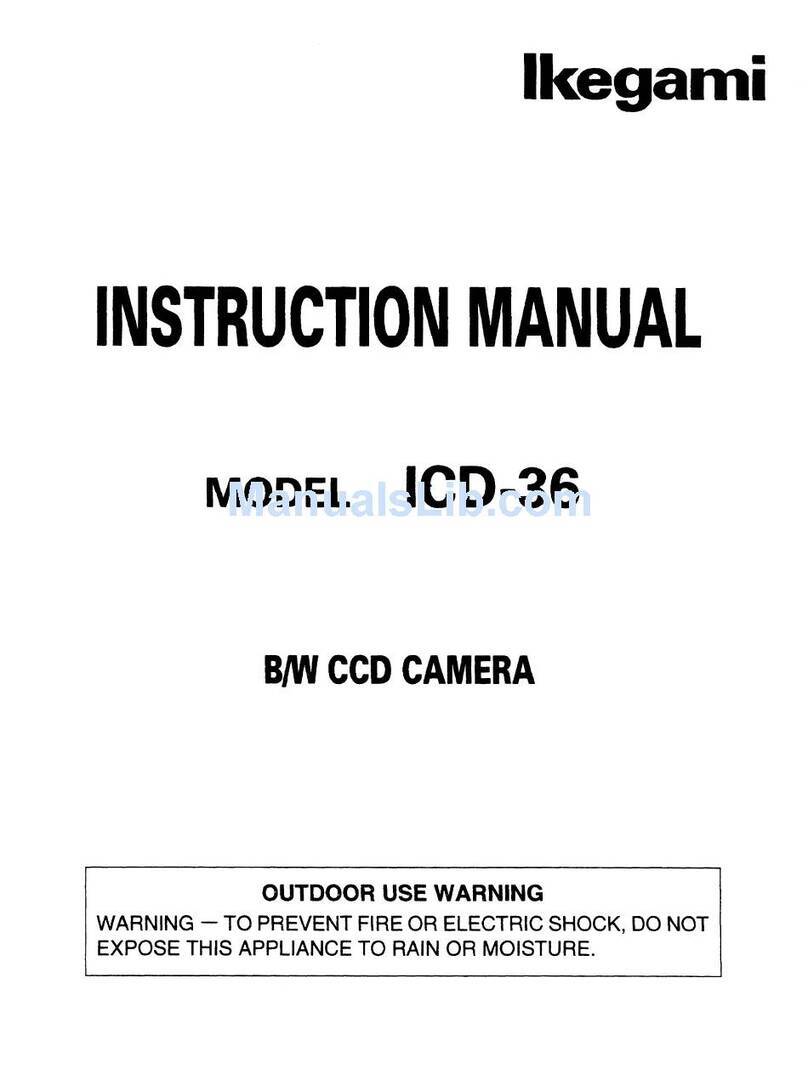 Ikegami ICD-36 User manual