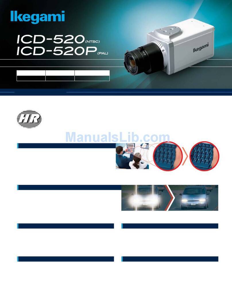 Ikegami ICD-520 User manual