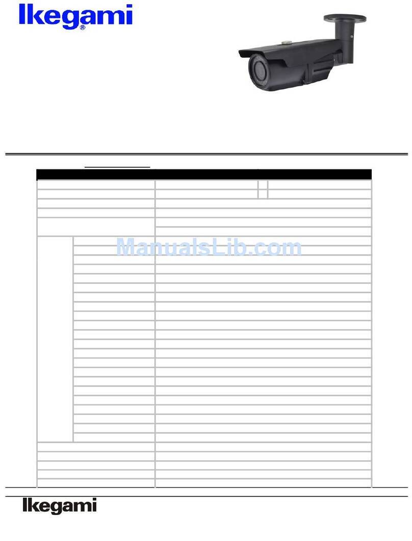 Ikegami ICD-B11-550 BAR-CAM2 Specifications