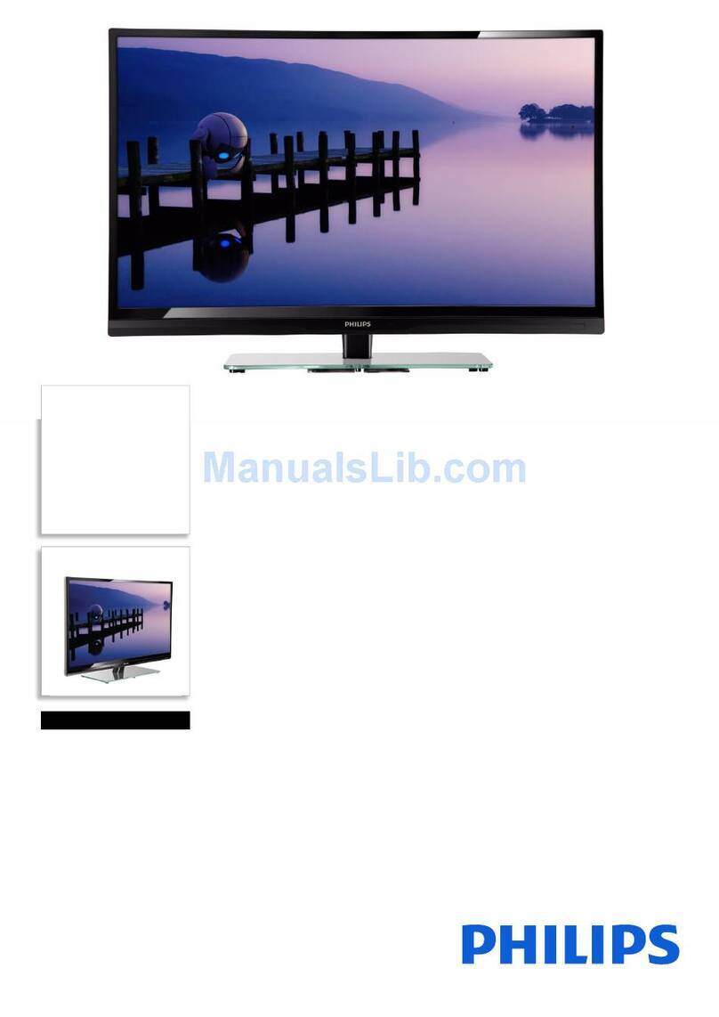 Philips 3008 Series 42PFL3008S/98 User manual