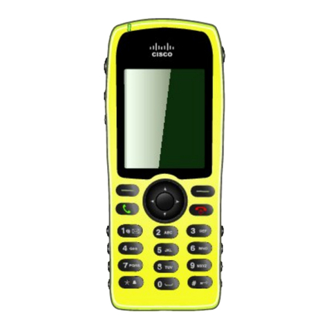 Cisco 7925G - Unified Wireless IP Phone VoIP User manual