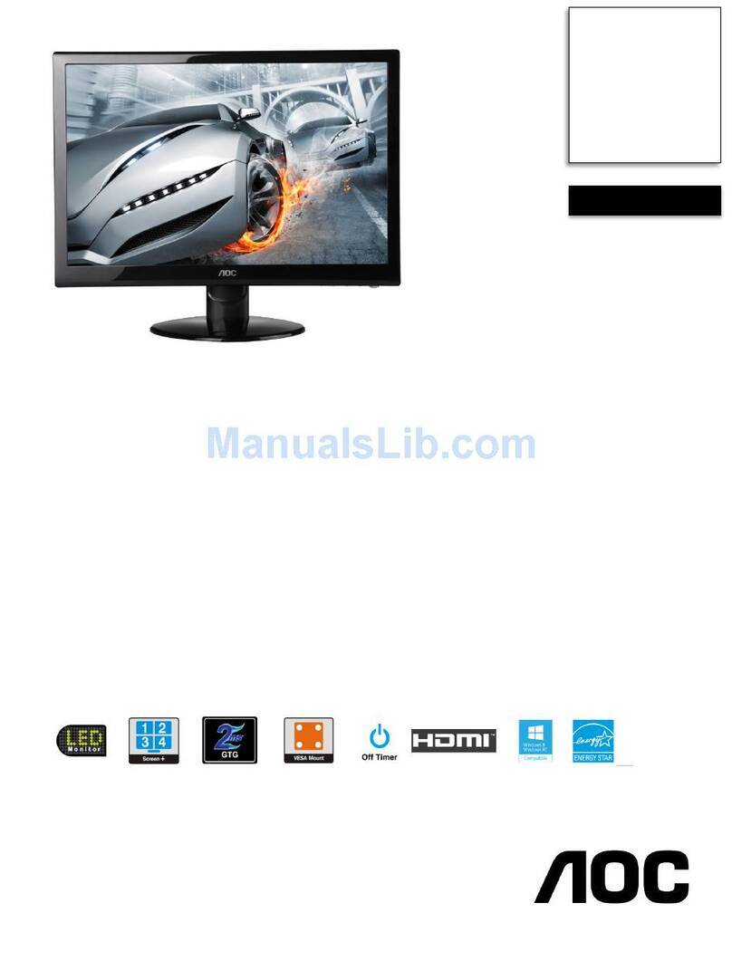 AOC e2752She User manual