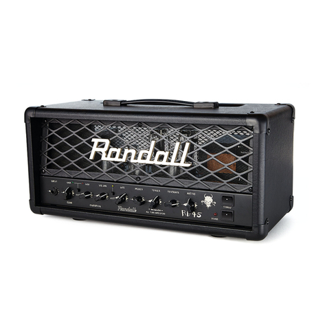 Randall Diavlo RD45H Operation manual