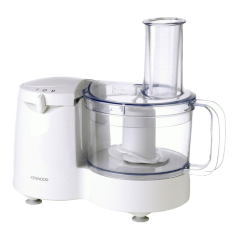 Kenwood FP180 Series Installation guide
