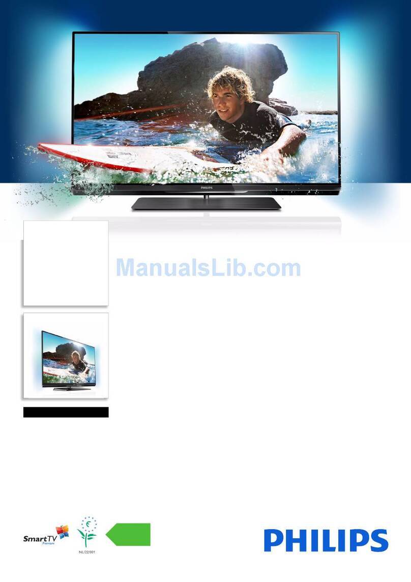Philips 32PFL6007T User manual