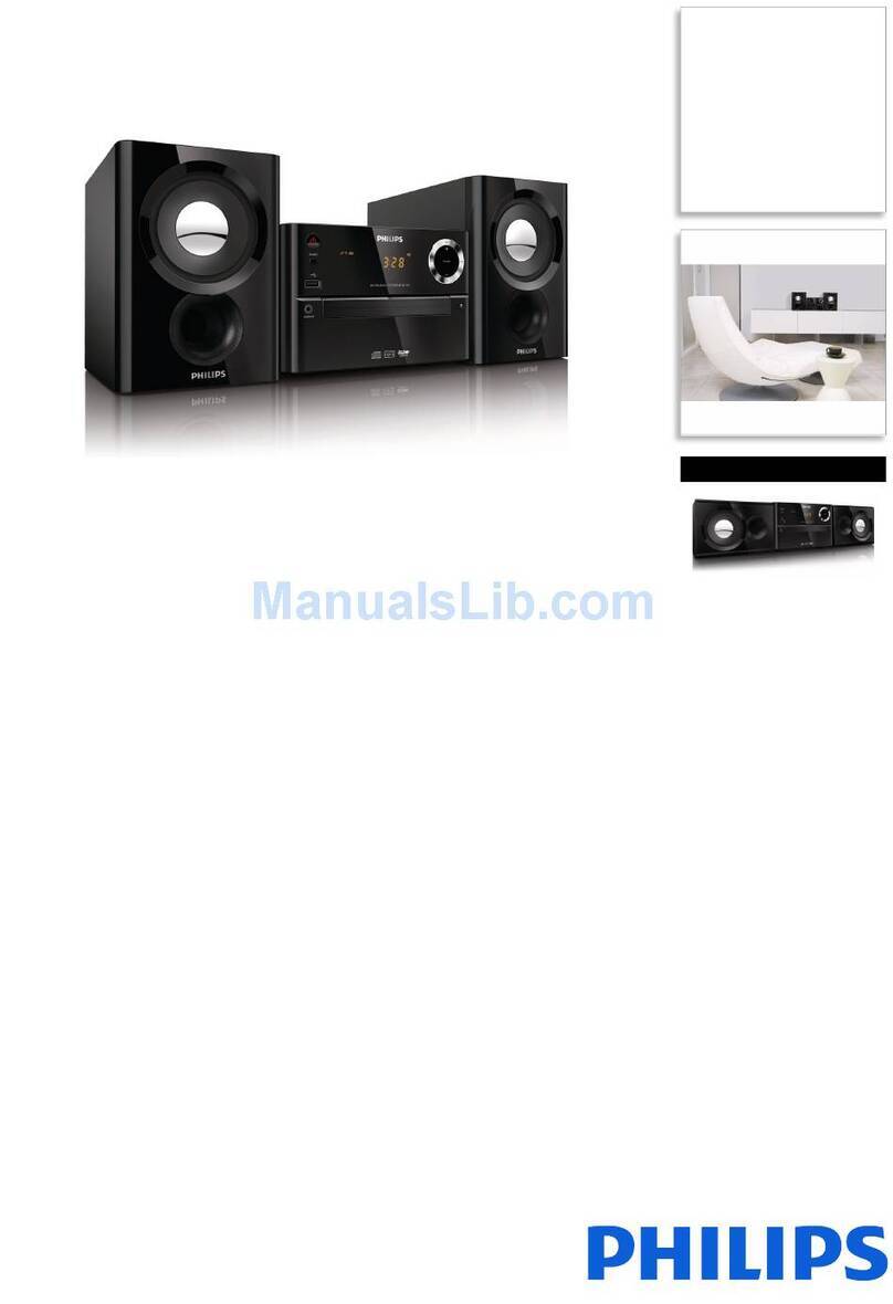 Philips MCM1150 quick guide