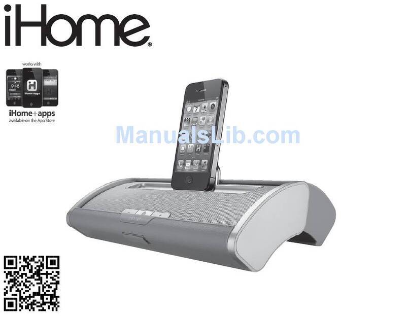 iHome iDN55 Instruction booklet