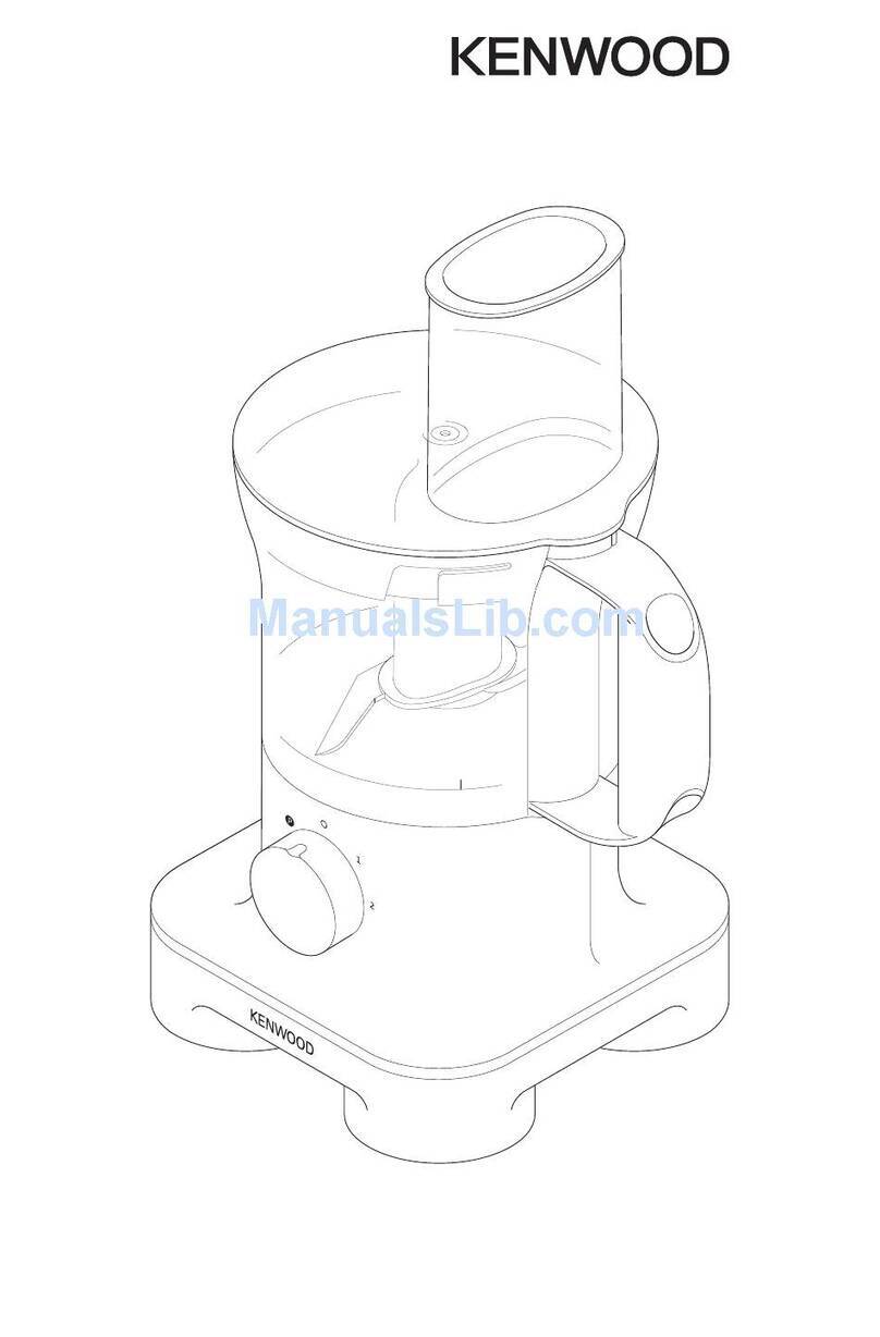 Kenwood FP270 series Installation guide