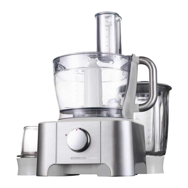 Kenwood Multi Pro FP950 series Installation guide