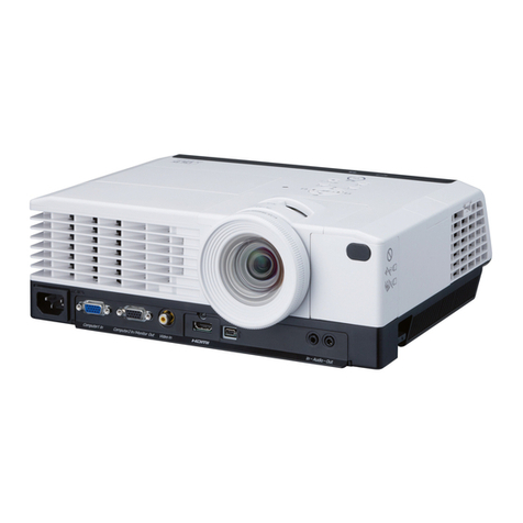 Ricoh PJ WX4240N User manual