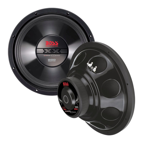 Boss Audio Systems Chaos EXXTREME CX15 user manual