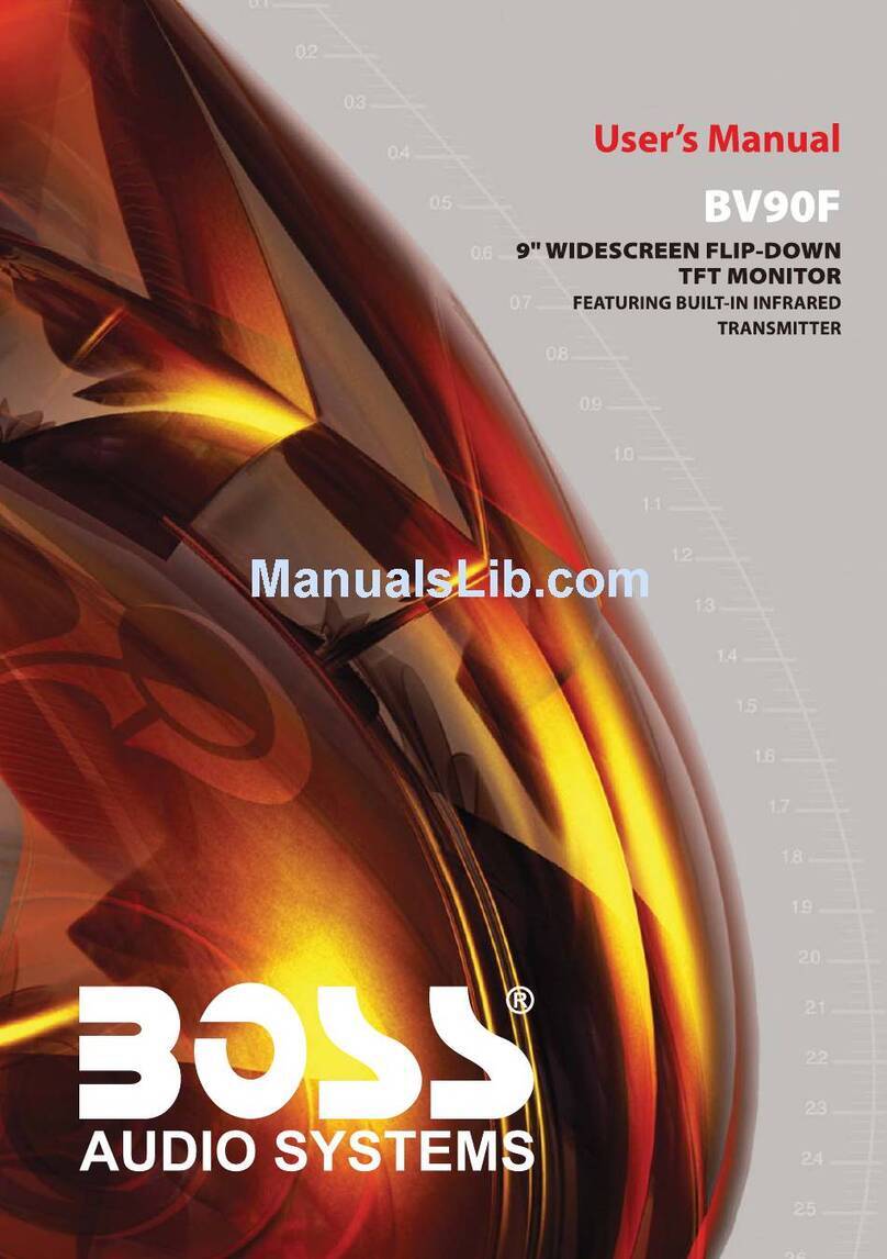 Boss Audio Systems BV90F user manual