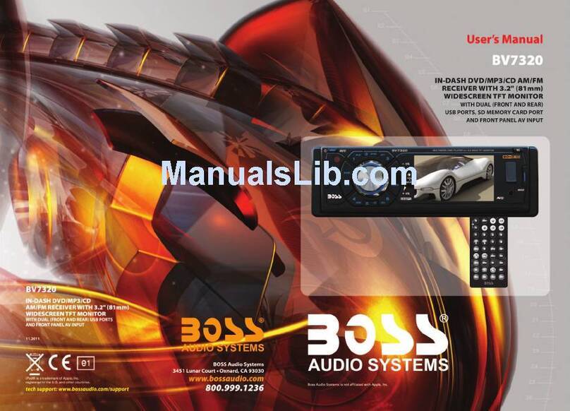 Boss Audio Systems BV7320 user manual