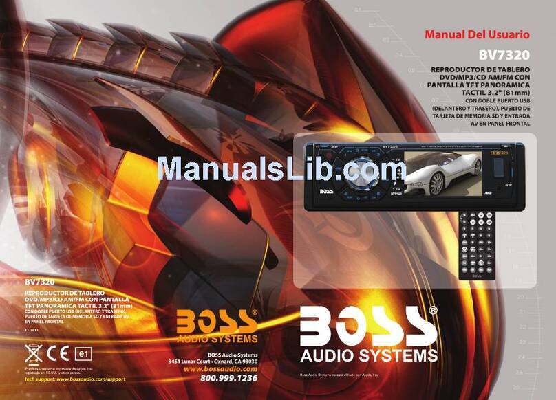 Boss Audio Systems BV7320 Manual Del Usuario
