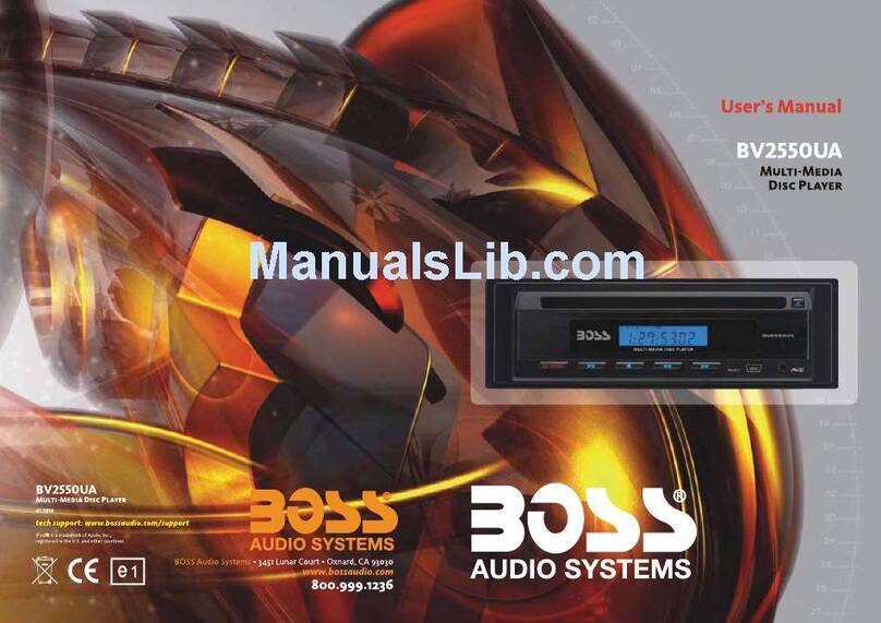 Boss Audio Systems BV2550UA user manual