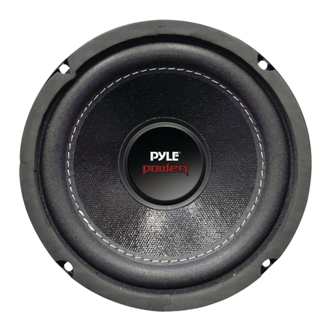 Pyle Power PLPW8D User manual