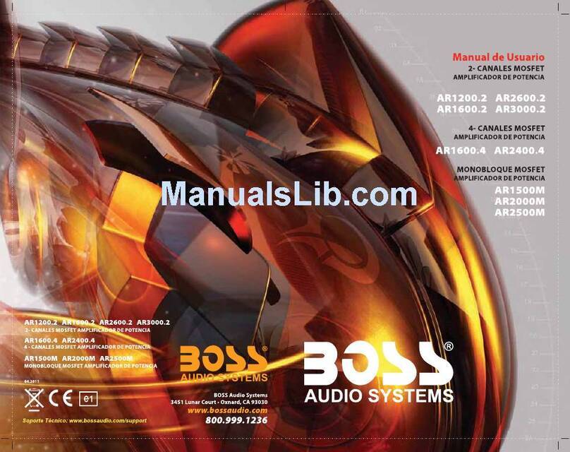 Boss Audio Systems AR1200.2 User manual